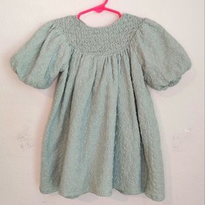 Zara Baby Girl Mocked Embroidered Dress 18-24 months